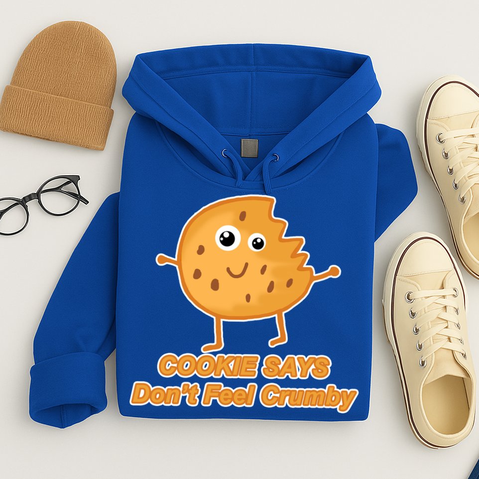 Chip The Cookie Says Don't Feel Crumby Hoodie