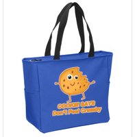 Chip The Cookie Says Don't Feel Crumby Zip Tote Bag