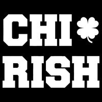 Chirish St Patrick's Day CHI-Irish Chicago Funny Clover Youth Performance Sprint T-Shirt