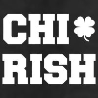 Chirish St Patrick's Day CHI-Irish Chicago Funny Clover Golf Towel