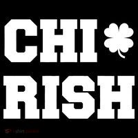 Chirish St Patrick's Day CHI-Irish Chicago Funny Clover Wool Snapback Cap