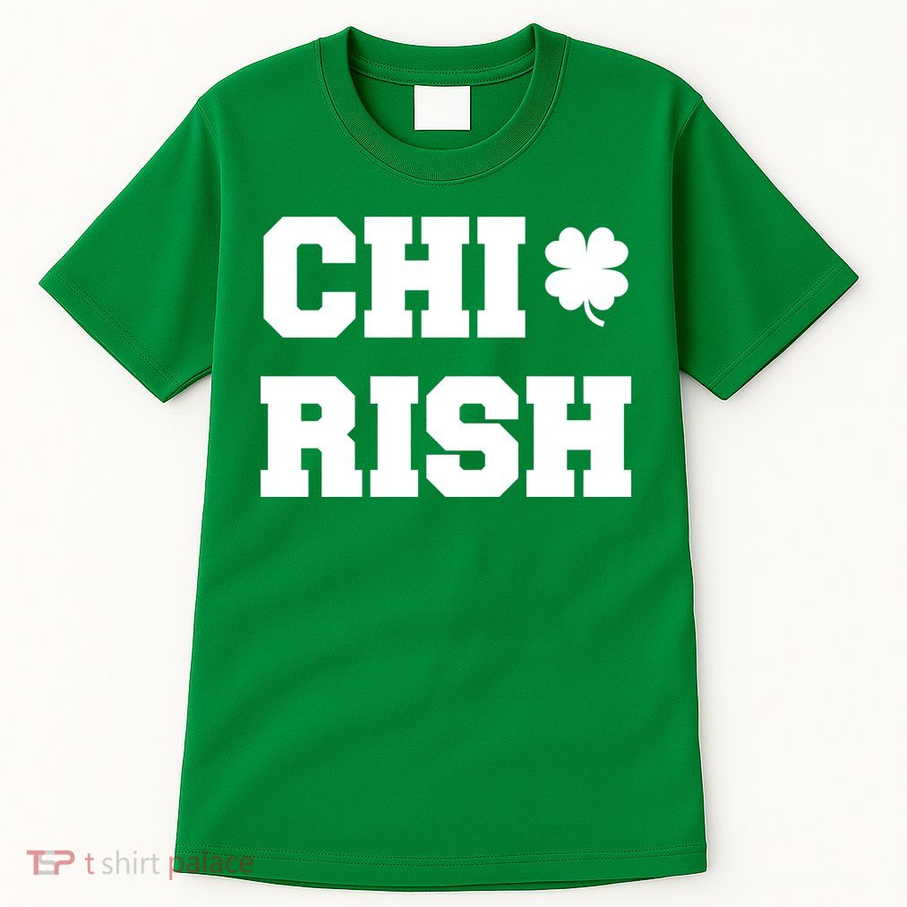 Chirish St Patrick's Day CHI-Irish Chicago Funny Clover Tall T-Shirt