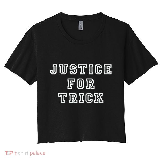 Carmelo Hayes Justice For Trick Crop Top
