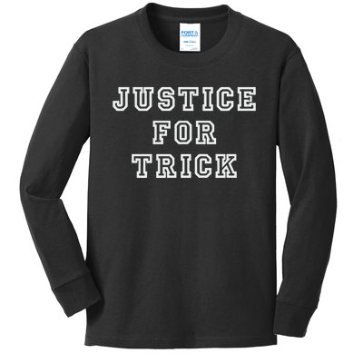 Carmelo Hayes Justice For Trick Kids Long Sleeve Shirt