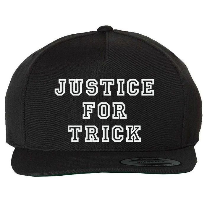 Carmelo Hayes Justice For Trick Wool Snapback Cap
