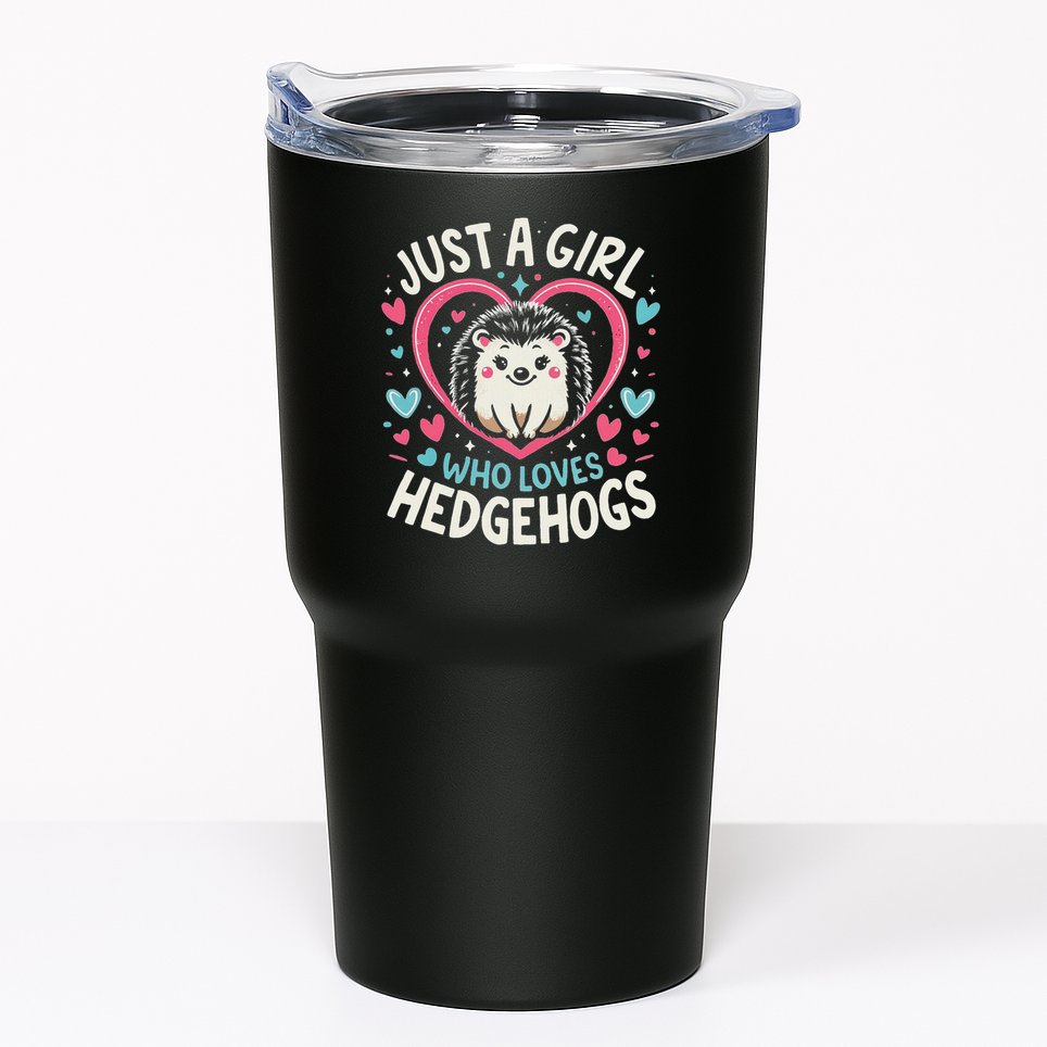 Cute Hedgehog Just A Girl Who Loves Hedgehogs Cute Girl Tumbler