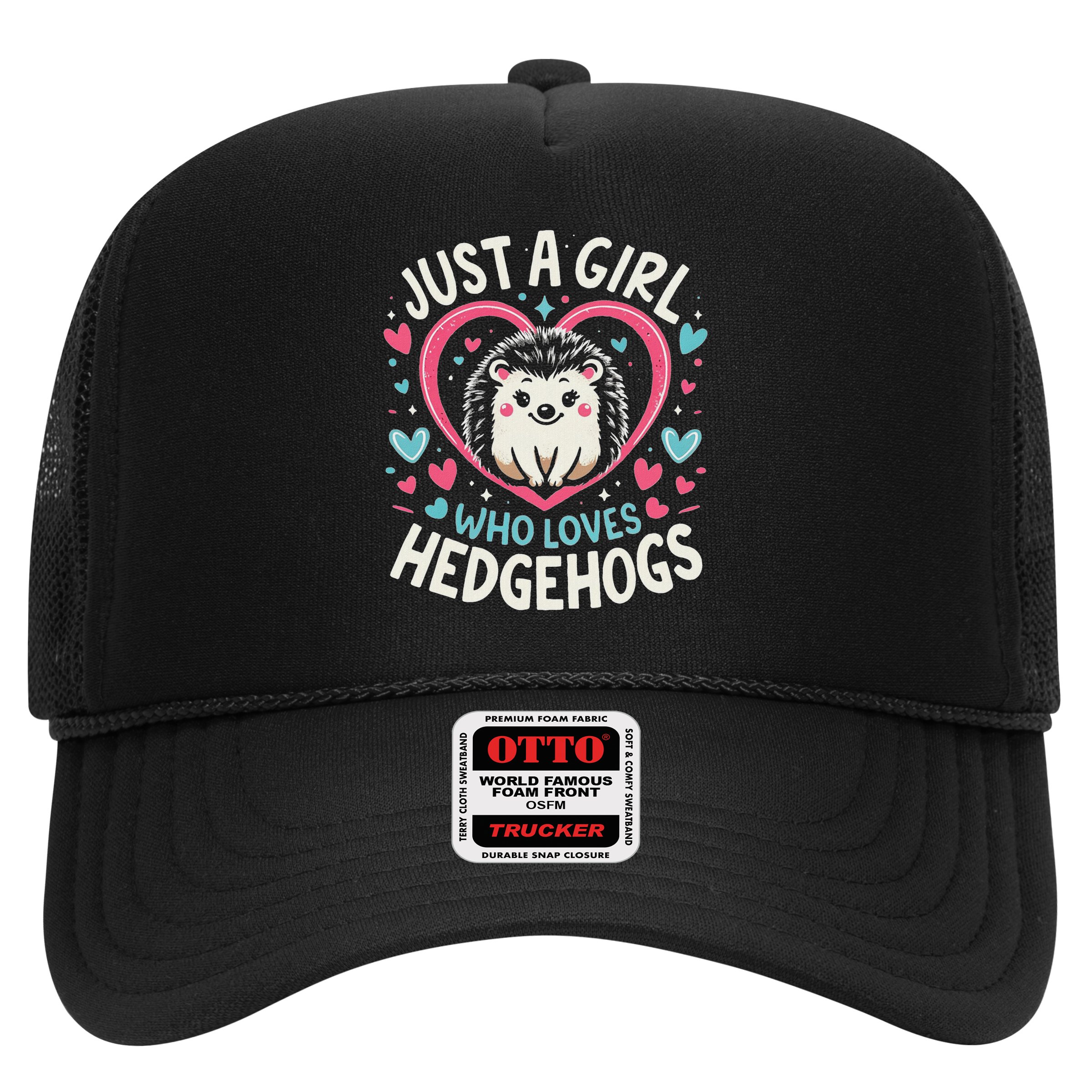 Cute Hedgehog Just A Girl Who Loves Hedgehogs Cute Girl Hat