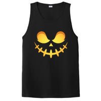 Creepy Halloween Jack O Lantern Jackolantern Pumpkin Face Costume PosiCharge Competitor Tank