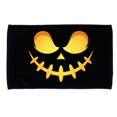 Creepy Halloween Jack O Lantern Jackolantern Pumpkin Face Costume Microfiber Hand Towel