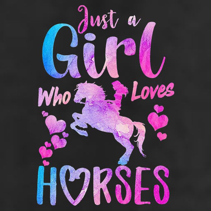 Cute Horse Just A Who Loves Horses Riding Beanie