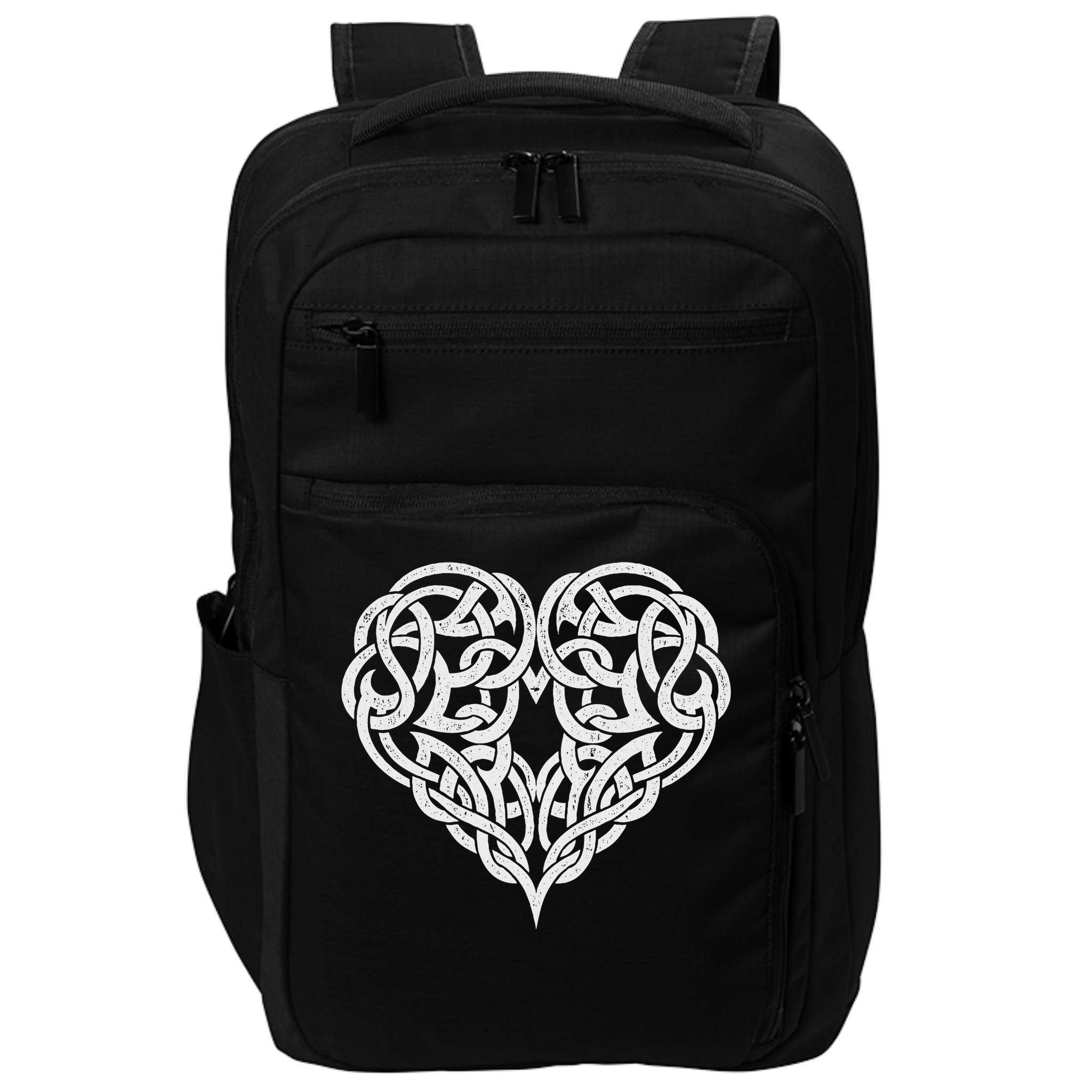Celtic Heart Knot Tattoo Impact Tech Backpack
