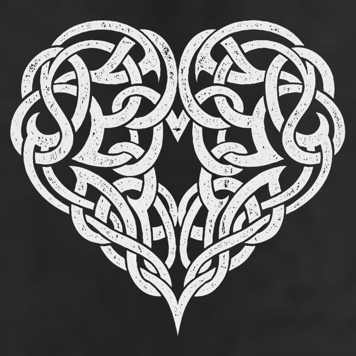 Celtic Heart Knot Tattoo Adult Drive Performance Visor