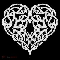 Celtic Heart Knot Tattoo Tank Top