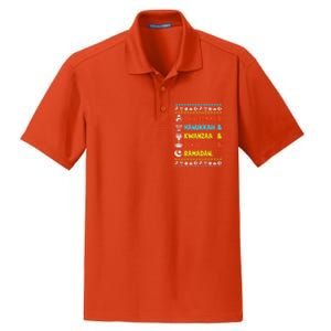 Christmas Hanukkah Kwanzaa Diwali Ramadan Funny Ugly Xmas Meaningful Gift Dry Zone Grid Polo