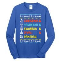 Christmas Hanukkah Kwanzaa Diwali Ramadan Funny Ugly Xmas Meaningful Gift Tall Long Sleeve T-Shirt