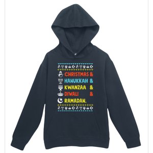 Christmas Hanukkah Kwanzaa Diwali Ramadan Funny Ugly Xmas Meaningful Gift Urban Pullover Hoodie