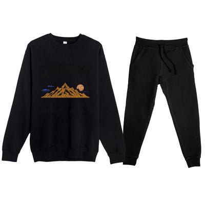 Craving Hong Kong Vintage Vacation Premium Crewneck Sweatsuit Set