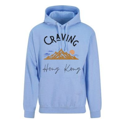 Craving Hong Kong Vintage Vacation Unisex Surf Hoodie