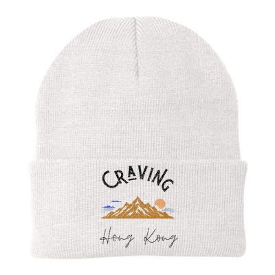 Craving Hong Kong Vintage Vacation Knit Cap Winter Beanie