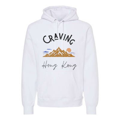 Craving Hong Kong Vintage Vacation Premium Hoodie