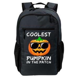 Cute Halloween Kids Coolest Pumpkin In The Patch Glasses Teens Gift Daily Commute Backpack