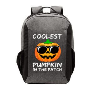 Cute Halloween Kids Coolest Pumpkin In The Patch Glasses Teens Gift Vector Backpack