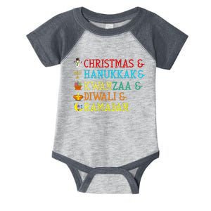 Christmas Hanukkah Kwanzaa Diwali Ramadan Infant Baby Jersey Bodysuit