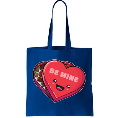 Chocolate Heart Kawaii Japanese Valentine's Day Be Mine Cool Gift Tote Bag