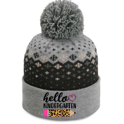 Cute Hello Kindergarten The Baniff Cuffed Pom Beanie