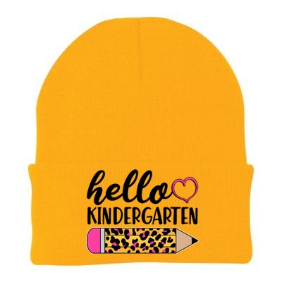 Cute Hello Kindergarten Knit Cap Winter Beanie