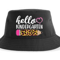 Cute Hello Kindergarten Sustainable Bucket Hat