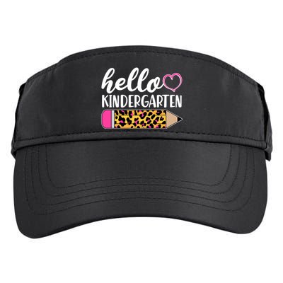 Cute Hello Kindergarten Adult Drive Performance Visor
