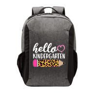 Cute Hello Kindergarten Vector Backpack