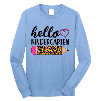 Cute Hello Kindergarten Long Sleeve Shirt
