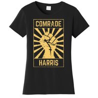 Comrade Harris Kamunism 2024 Communist Kamala Harris Women's T-Shirt