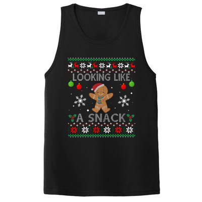 Chirstmas Holiday Looking Like A Snack Ugly Xmas Sweater  PosiCharge Competitor Tank