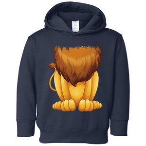 Cute Headless Lion Costume Halloween Funny Big Cat Mane Gift Toddler Hoodie