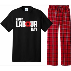 Canada Happy Labour Day Celebration Of Labor Day Laboring Gift Pajama Set