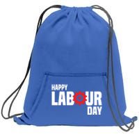 Canada Happy Labour Day Celebration Of Labor Day Laboring Gift Sweatshirt Cinch Pack Bag