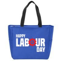 Canada Happy Labour Day Celebration Of Labor Day Laboring Gift Zip Tote Bag