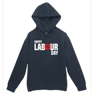 Canada Happy Labour Day Celebration Of Labor Day Laboring Gift Urban Pullover Hoodie