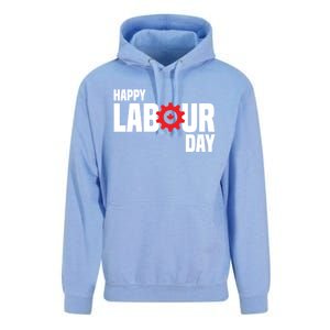 Canada Happy Labour Day Celebration Of Labor Day Laboring Gift Unisex Surf Hoodie