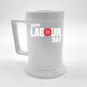 Canada Happy Labour Day Celebration Of Labor Day Laboring Gift Beer Stein