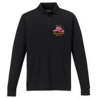 Cow Hat Let's Go Lesbians Western Cowgirls Performance Long Sleeve Polo