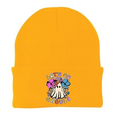 Cute Halloween Let's Go Ghouls Knit Cap Winter Beanie