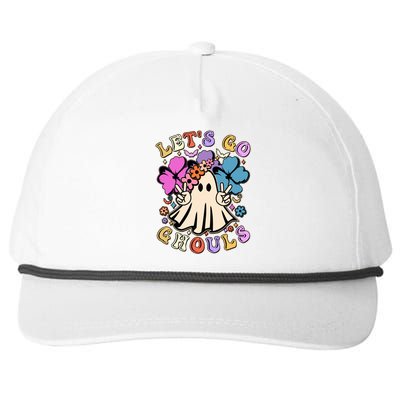 Cute Halloween Let's Go Ghouls Snapback Five-Panel Rope Hat