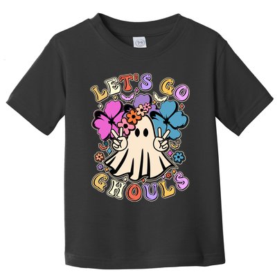 Cute Halloween Let's Go Ghouls Toddler T-Shirt