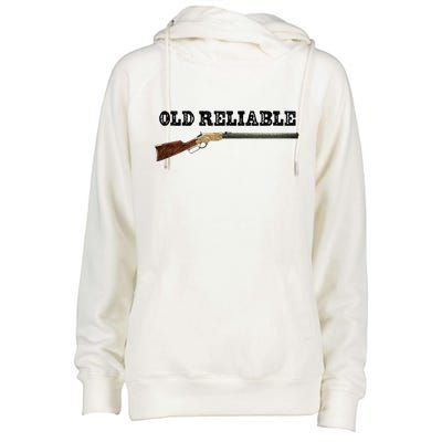 Classic Henry Lever Action Rifle Old Reliable Womens Funnel Neck Pullover Hood