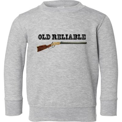 Classic Henry Lever Action Rifle Old Reliable Toddler Sweatshirt