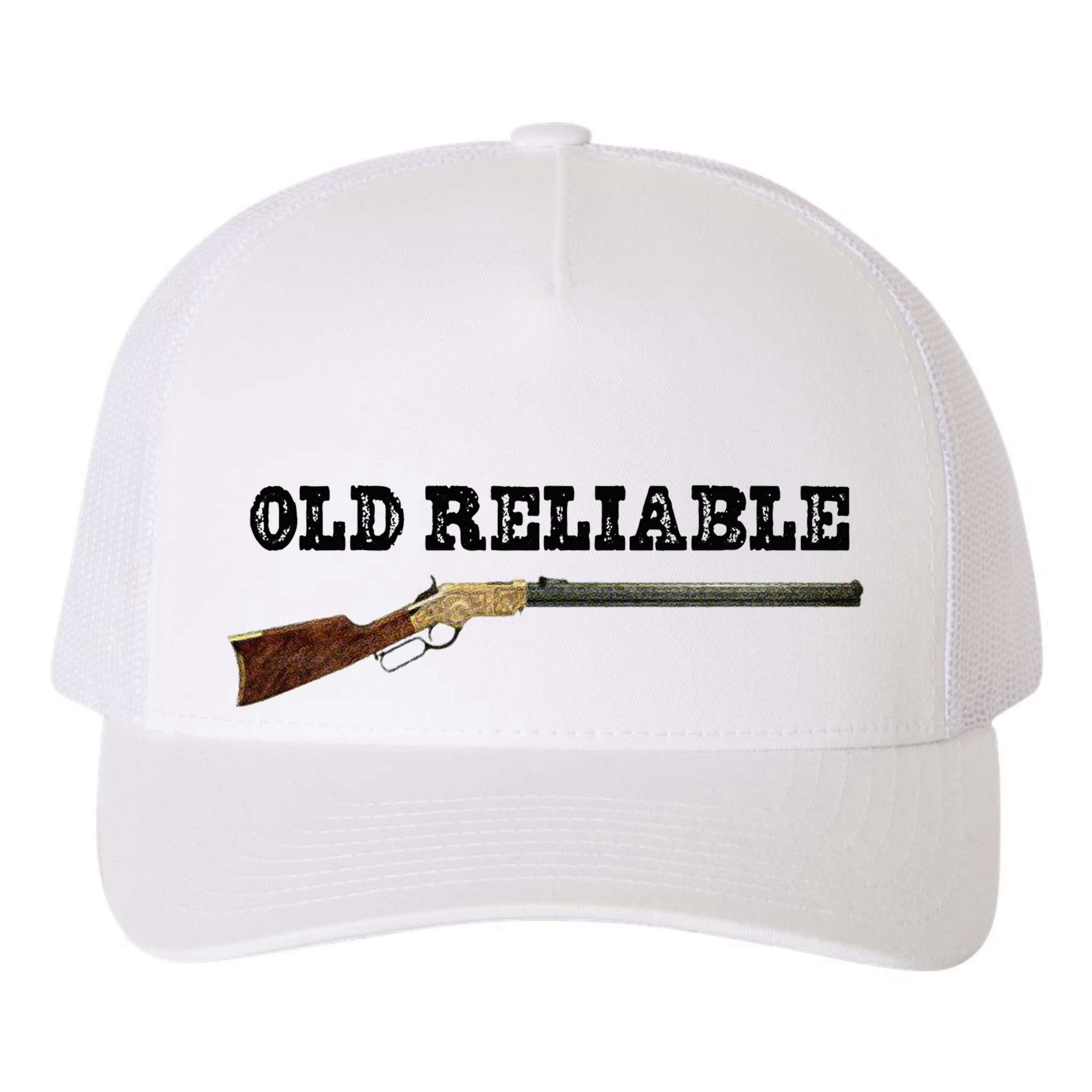 Classic Henry Lever Action Rifle Old Reliable Yupoong Adult 5-Panel Trucker Hat